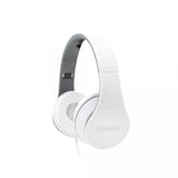 Слушалки SBOX HS-501W со микрофон, бели, на преклопување
