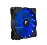 Вентилатор во куќиште 120x120x25 White Shark Vector Blue LED