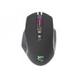 Глушец White Shark Gaming Gareth 6400dpi црно