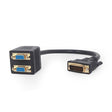 DVI-I Interface Spliter 2 Ports VGA Passive A-DVI-2VGA-01