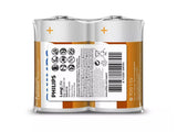 Батерии Philips LongLife D цинк, пакување од 2