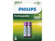 Philips батерии за полнење AAA, пакување од 2 800 mAh