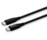 Кабел USB 2.0 од тип C до тип C 2м Philips Premium Braided