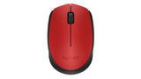 Глушец Logitech Wireless M171 Црвен 