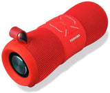 Пренослив Bluetooth звучник Toshiba, водоотпорен TY-WSP200 црвен