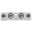 Звучници 2.2 White Shark MOOD RGB White Gaming