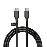 Кабел USB 2.0 тип-C до тип-C 2м MeanIT 60W PD
