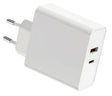 Универзален USB полнач за напојување Platinet Type-C 87W 2xPort QC3 PD бел