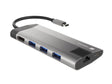 Докинг станица Natec Fowler Plus Type-C 3xUSB 3.0/HDMI 4K/RJ45/USB-C PD/Card Reader