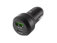 USB универзален полнач за автомобил Natec Coney Quickcharge 3.0 со 30w PD