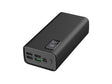 Моќна батерија Platinet 30000mAh 22W QC3.0 PD3.0 LCD црна