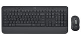 Тастатура Logitech Wireless Desktop MK650 со глушец, црна
