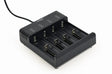 Полнач за батерии Energenie Fast USB Ni-MH + Li-ion црна