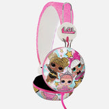 Слушалки OTL Teen LOL Surprise! Glitter Glam Pink Dome