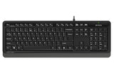 Тастатура A4 FK10 Мултимедија USB сива