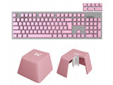Keycaps Genesis Lead 300 Universal Pink Double Shot Gaming