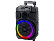Звучник Trevi XF 460 KB КАРАОКЕ 40W, полнење со Bluetooth, микрофон, количка, диско LED