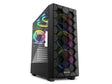 ATX Midi Tower куќиште Sharkoon RGB HEX со 2 USB 3.0, тип-C, 6 вентилатори од 120 mm