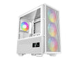 ATX / E-ATX Midi Tower куќиште Deepcool CH560 Digital White со USB 3.0, 3x 140mm, 1x 120mm LED вентилатори