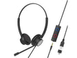 Слушалки Tellur Voice 420 Бинаурални USB-A, Тип-C, 3.5mm црни