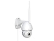 Безбедносна камера Tellur UltraHD 3MP за надворешна употреба Smart Wi-Fi со автоматско следење PTZ, бела