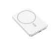 Моќен полнач XtremeMac 5000mAh магнетен Magsafe тип-C, безжичен, бел