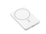 Моќен полнач XtremeMac 5000mAh магнетен Magsafe тип-C, безжичен, бел