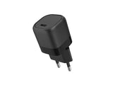 USB универзален полнач за напојување XtremeMac 25W PD, тип-C, црн