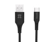Кабел USB 2.0 USB-A до Type-C 1м XtremeMac Ultra флексибилен црн