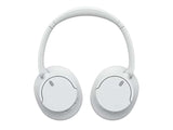 Слушалки Sony WH-CH720NW Bluetooth безжични со поништување на бучава, бели