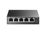 TP-Link Switch 5-портен десктоп TL-SF1005LP со 4-портен POE