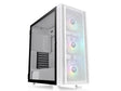 ATX куќиште за средно кула Thermaltake H570 TG ARGB Snow шасија за средно кула