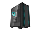 ATX Midi Tower куќиште Deepcool CC560 V2 црно со USB 3.0, USB 2.0, 4x 120mm LED вентилатори