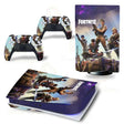 Винилна обвивка (налепници) за конзола и контролер - Fortnite (PS5 Disc Edition)