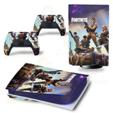 Винилна обвивка (налепници) за конзола и контролер - Fortnite (PS5 Disc Edition)