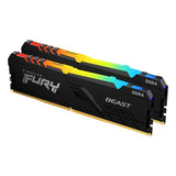 DIMM 32GB DDR4 3600MHz Kingston Fury Beast Kit CL18 (2x16) RGB