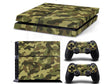 Винилска обвивка (налепници) за конзола и контролер - Camouflage (PS4)