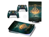 Винилска обвивка (налепници) за конзола и контролер - Elden Ring (PS5 Disc Edition)