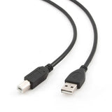 Кабел USB 2.0 A до B 1м Gembird Black Professional