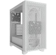 ATX куќиште за средно кула Corsair 3000D AIRFLOW бело со калено стакло, 2x USB 3.2, 2x120mm (SP120)