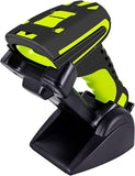 BarCode Scanner Symcode MJ-1911 433 Laser 2D USB/BT Wireless Black Qi Charging