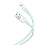 Кабел USB-A до Lightning 1м XO NB212 зелен