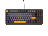 Тастатура Genesis Gaming Thor 230 TKL Hot Swap Механички Црвен Прекинувач RGB Сидро Сиво Негативно