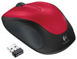 Глушец Logitech Wireless M235 Црвен