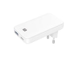 Karikues Universal me USB XtremeMac X-WALL POWER 36W PD, Tipi-C, USB-A, i Bardhë