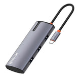 USB хаб Tellur тип-C 3x USB 3.0/HDMI/1x USB-C PD3.0