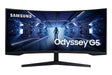 Монитор 34" Samsung LC34G55TWWPXEN Odyssey G5 Gaming закривен, WQHD, HDMI, DP, 1ms, 165Hz, FreeSync