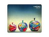 Мауспад Natec Разнобојни јаболка 220x180
