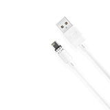 Кабел USB-A до Lightning магнетен 1м XO NB187 бел