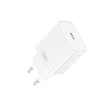Универзален USB полнач за напојување XO CE15 20W Тип-C Бел